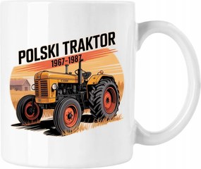 Bögre Traktor c-330 Prl szállítás 1 Fehér 330ml