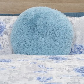 4Home Ágytakaró Roses in blue, 220 x 240 cm + 2x40 x 40 cm