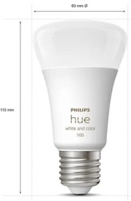 Kezdőkészlet Philips Hue WACA 2xE27/9W/230V 2000-6500K + csatlakozó eszköz