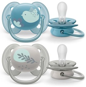Baba cumi Ultrasoft Premium Avent állatok 6-18 hónap 2 darab fiú, vel. 6-18 m
