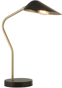 Searchlight EU60419BK - Asztali lámpa SWAN 1xE14/7W/230V fekete