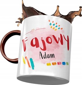 Bordó Bögre Ádám Férj Kolléga Ajándék Nyomtatott Fotóval