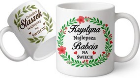 Bögre Nagymama És Nagypapa Napja Nagymama Nagypapa Név Nyomtatás Személyre szabott