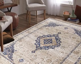 Vintage szőnyeg modern mintával Szélesség: 200 cm | Hossz: 290 cm