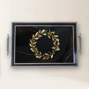 Üveg tálca, 38×24 cm – TPG9764