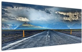 Kép egy viharról az úton (120x50 cm)