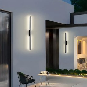 Brilagi - LED kültéri fali lámpa LINEO LED/24W/230V 3000K IP65 fekete