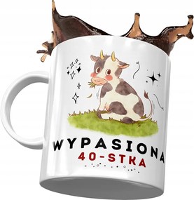 Születésnapi bögre 40 40-es 40-es Tökéletes Ajándék Nyomtatott Fotóval