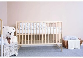 New Baby Basic kiságy, natúr