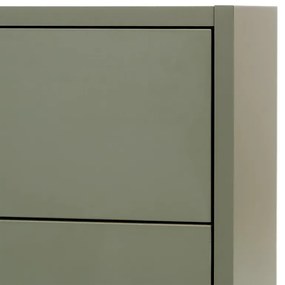 Boxie 2 fiókos fali szekrény 40x80x37 cm zöld