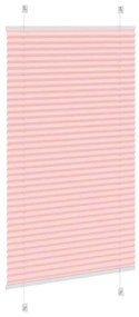 pliszírozott redőny rózsaszín 75x150 cm szövetszélesség 74,4 cm