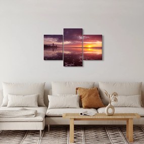 Kép - Strand naplementében (90x60 cm)