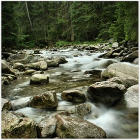 Poszterek 30x30 Tátra Lengyel hegyek Kilátás