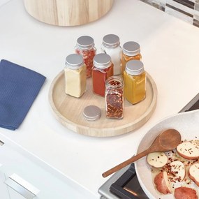 Forgó konyhai rendszerező paulownia fából, ø 26,7 cm - iDesign