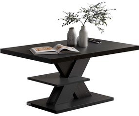 Deuba Detroit dohányzóasztal 90x60x45 cm - fekete