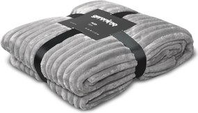 Ágytakaró Pléd Softly Cover 200x140 Puha Meleg Szürke