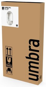 Fali tükör 46x91 cm Hubba – Umbra