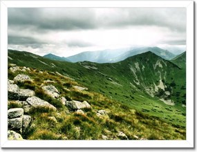 Poszterek keretben 40x30 Tátra csúcs