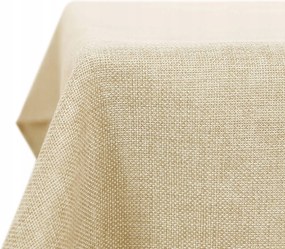 Abrosz Deconovo Lenhatás 130x220 cm Bézs Prémium foltálló Len