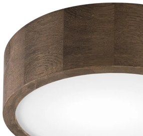 Brilagi - LED mennyezeti lámpa CARVALHO 1xE27/60W/230V tölgy-dió, átm. 27 cm