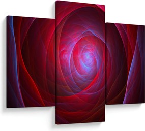 Absztrakt szemek képe (90x60 cm)