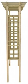 vidaXL fa lugas / rózsakapu 150 x 60 x 204 cm