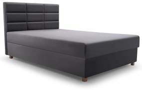 Egyszemélyes ágy 120 cm Picasso II (szürke) (tárolóhellyel és matraccal) . Akció -17%. 1071512