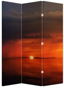 Paraván - Vitorlás naplementekor (126x170 cm)