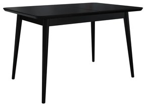 Modern asztal Kellan 140x80 (fekete). 1060337