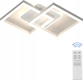 Plafon Csillár Függőlámpa Antenna Szögletes 40W Szabályozható +távirányító