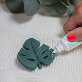 PETITE&amp;MARS Szilikon rágóka TAKE&amp;MATCH Misty Green 0m+
