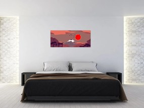 Kép - Fuji hegység (120x50 cm)