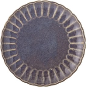 Sötétlila kőedény tányér ø 27 cm Latina – Bloomingville