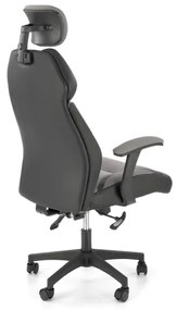 HIRU irodai szék, szürke/fekete