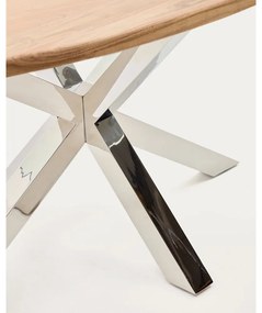 Étkezőasztal akácfa asztallappal 100x200 cm Argo – Kave Home