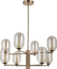 Italux PERANO PND-4215-8-HBR Függőlámpa 8x5W/G9 IP20