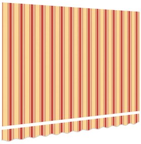 Napernyő csere anyag 3.5x2 m-es keretre, színes csíkos