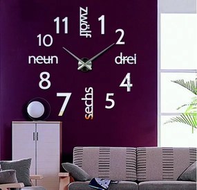 Stylesa Modern falióra DIY DRIWAL 3D S039 kék