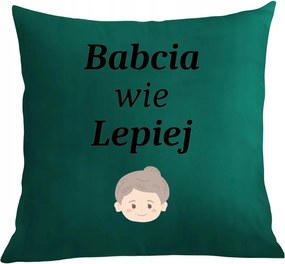 Párna párnahuzat Nagymama napja Nagymama jobban tudja Ajándék