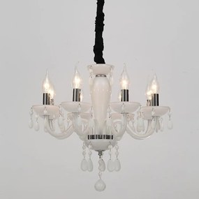 Aca Lighting kristály függeszték BLK82048PWC