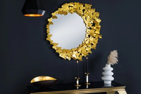 BUTTERFLY design tükör - 80cm - arany