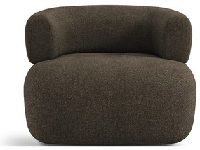 Barna buklé fotel Jenny – Micadoni Home
