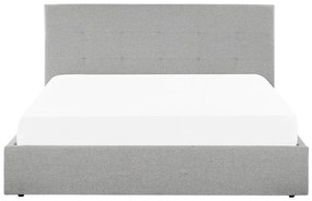 Franciaágy 140 cm Lyrza (fekete). 1081024