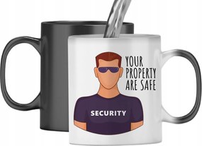 Mágikus Bögre Biztonsági Őrnek Színváltó Nyomtatott Fényképpel