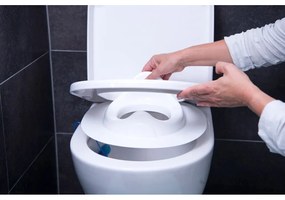 Sötét rózsaszín WC-szűkítő Bella Bambina – Rotho