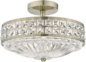 Dar Lighting OLONA OLO5375 Plafonlámpa 3x40W/E14