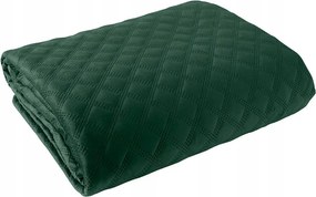 Dekoratív ágytakaró Velvi 170x210 steppelt, geometrikus mintás