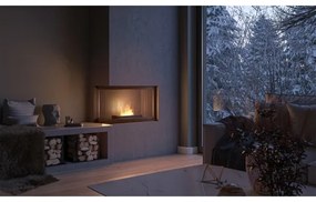 InFire - BIO kandalló 8x60 cm 3kW fekete