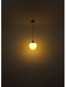 Globo 15548H1C - Csillár zsinóron MAXY 1xE27/60W/230V fehér/barna