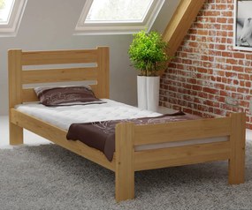 AMI nábytek Fenyőfa ágy Neli 90x200 cm fenyő